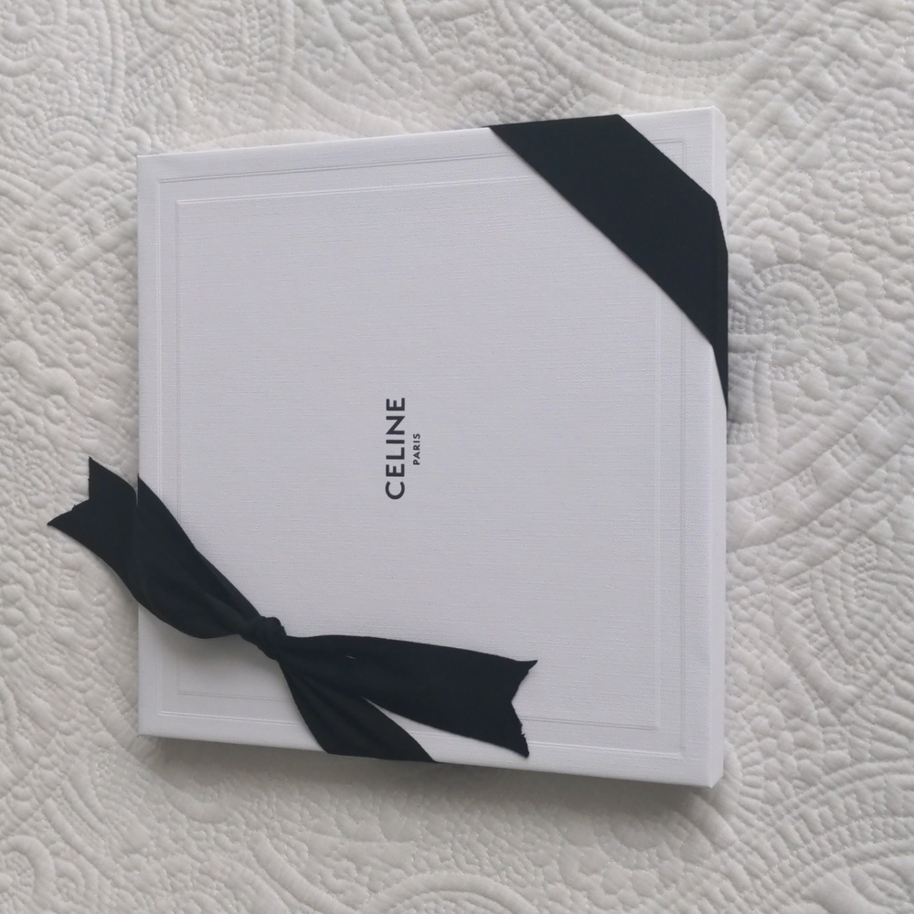 Celine Authentic Box + Ribbon